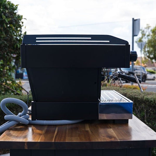 Pre Loved Immaculate 2 Group Custom Black La Marzocco PB - Australia - Di Pacci