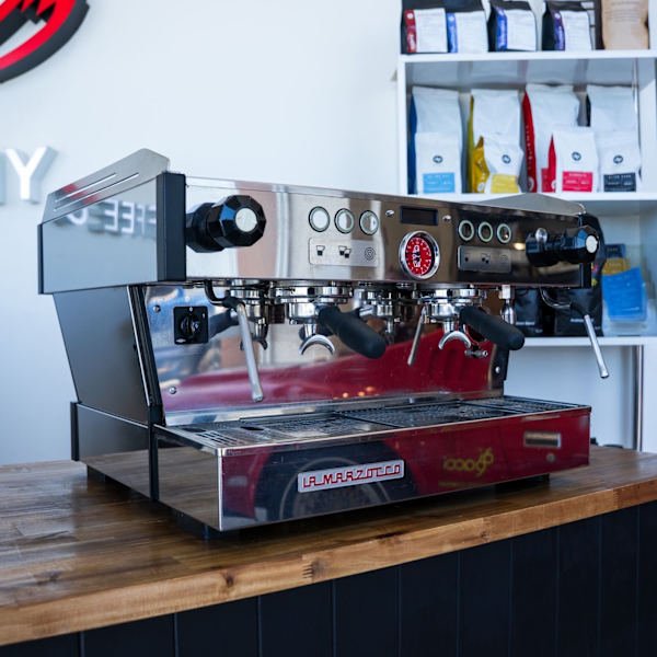 Pre Loved immaculate Ex Office 2 group La Marzocco PB ABR - Australia - Di Pacci