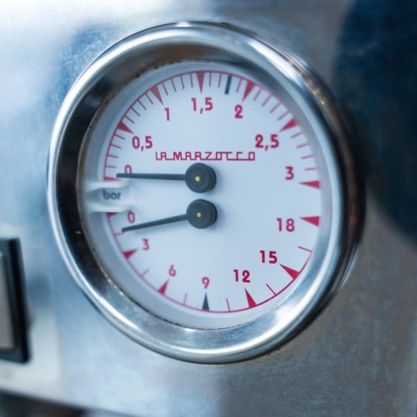 Pre - Loved La Marzocco Linea AV 2 Group Tall Cup Black Timers - Australia - Di Pacci