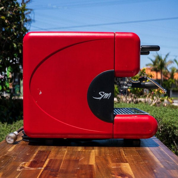 Pre Loved La San marco 85E Plumbed Volumetric Rotary Machine - Australia - Di Pacci