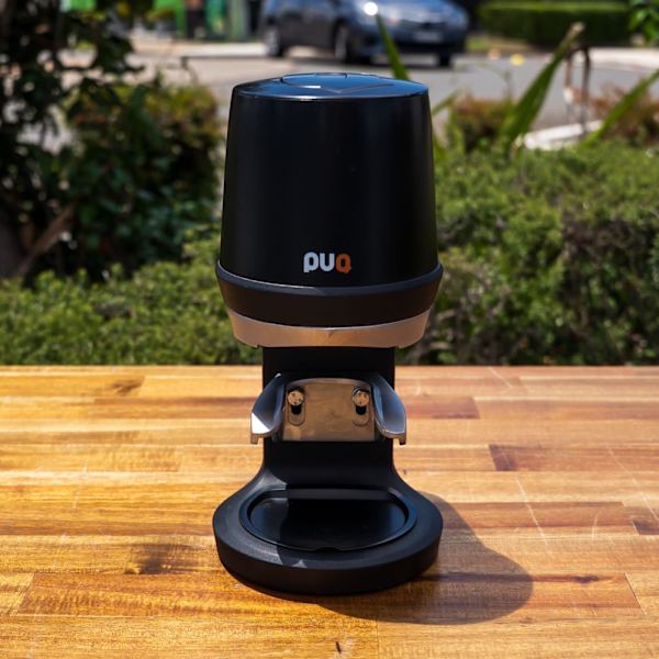 Pre - Loved Q1 PUQpress – Black – Automatic Tamper - Australia - Di Pacci