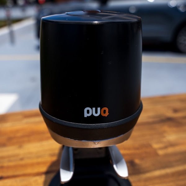 Pre - Loved Q1 PUQpress – Black – Automatic Tamper - Australia - Di Pacci