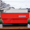 Pre Loved Red 3 Group La Marzocco Linea AV Commercial Coffee Machine - Australia - Di Pacci