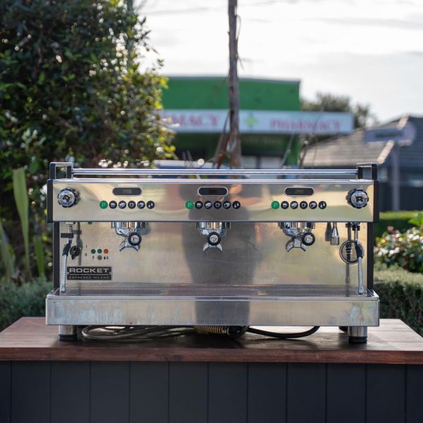 Pre - Loved Rocket 3 Group Commercial Espresso Machine High Performance - Australia - Di Pacci