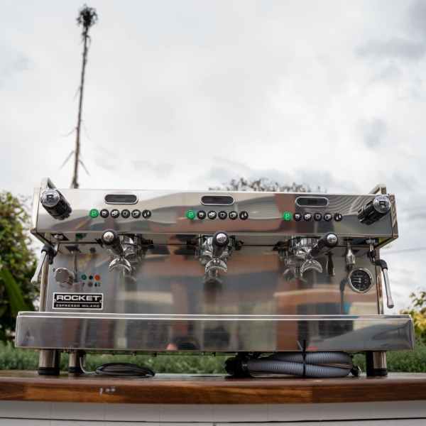 Pre Loved ROCKET 3 GROUP RE A TIMER COFFEE MACHINE - Australia - Di Pacci