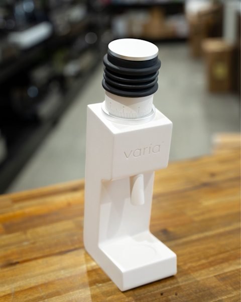 Pre - Loved Varia VS3 Gen 2 Coffee Grinder – White | Barely Used - Australia - Di Pacci