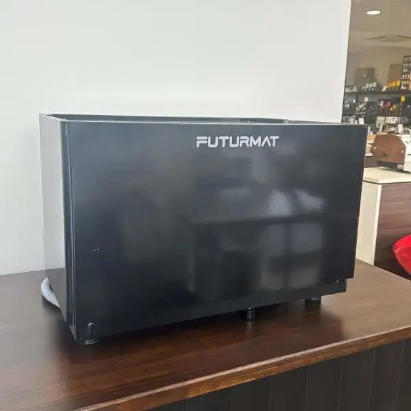 Pre Owned 2 Group Futurmat Ottima Tall Cup Commercial Coffee Machine - Australia - Di Pacci