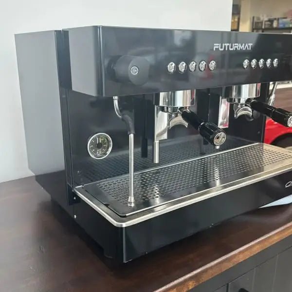 Pre Owned 2 Group Futurmat Ottima Tall Cup Commercial Coffee Machine - Australia - Di Pacci