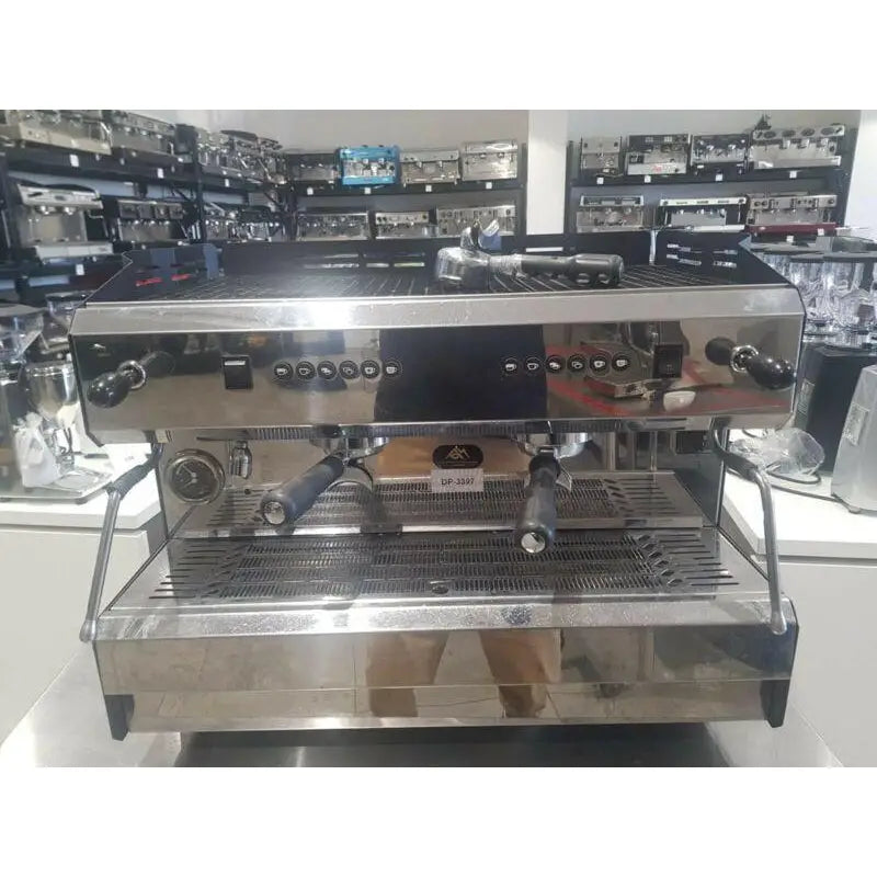 Pre Owned 2 Group High Cup Italian 15 Amp Commercial Coffee