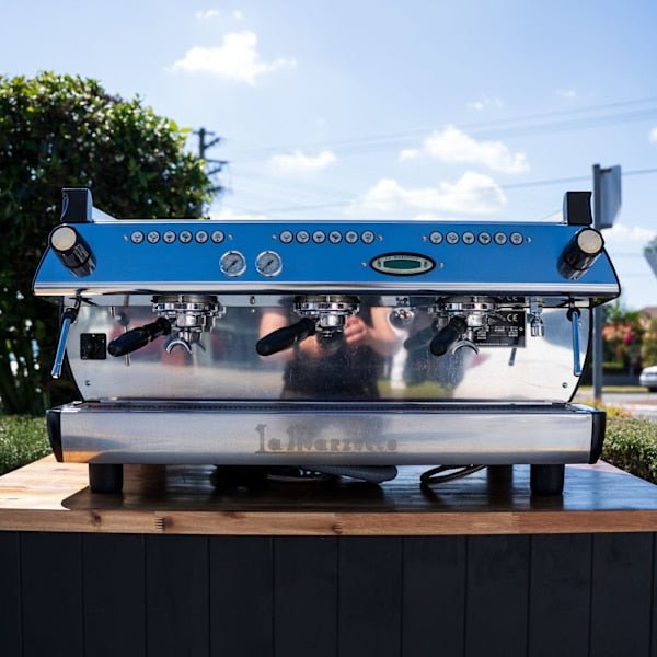 Pre Owned 3 Group La Marzocco GB5 Commercial Coffee Machine - Australia - Di Pacci