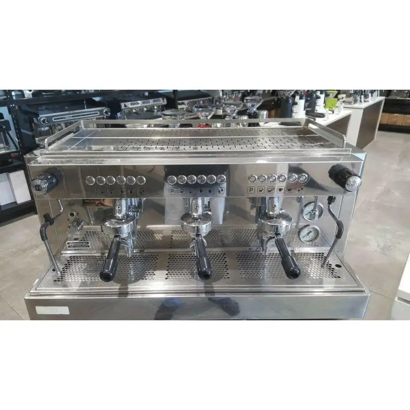 Pre Owned 3 Group Rocket Boxer Commercial Coffee Machine -