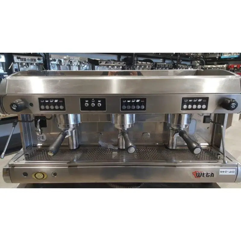 Pre-Owned 3 Group Wega Polaris Commercial Coffee Machine -