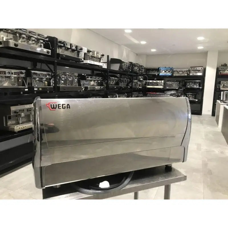 Pre-Owned 3 Group Wega Polaris In Chrome Commercial Coffee