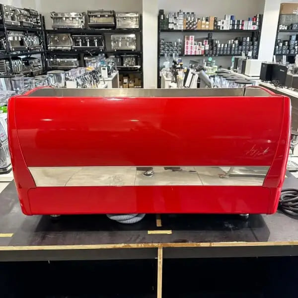 Pre Owned 3 Group Wega Polaris In Red Commercial Coffee