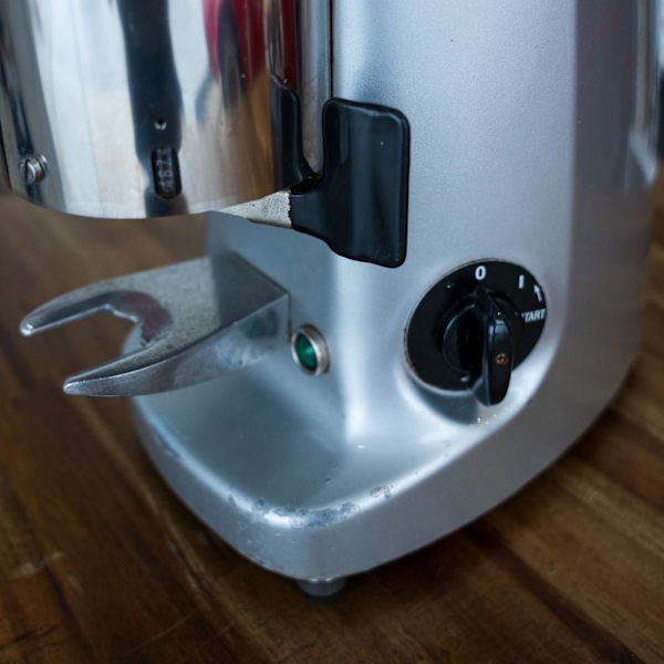 Pre - Owned Mazzer Super Jolly Automatic Grinder Silver Commercial - Australia - Di Pacci