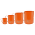 Precision Milk Pitcher 4 Pack Bundle - Orange