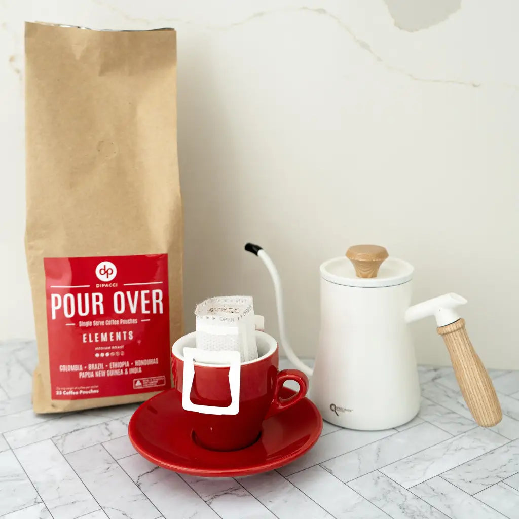 PRECISION POUR OVER KETTLE & ELEMENTS POUR OVER BLEND GIFT