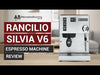 White Rancilio 2025 Silvia Bundle (Free Precision GS7 + Di Pacci Elements 250g + Precision Accessories)