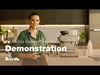 Breville Barista Express Impress Manual Espresso Machine with free coffee and accessories