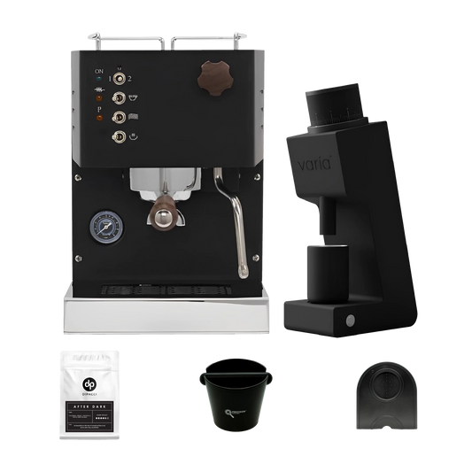 Quick Mill Pippa + Varia VS3 Coffee Grinder Gen 2 + 250g After Dark Blend + Precision Accessories - Australia - Di Pacci