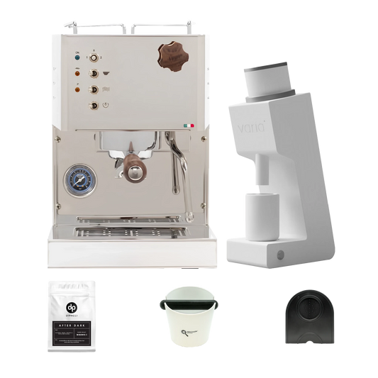 Quick Mill Pippa + Varia VS3 Coffee Grinder Gen 2 + 250g After Dark Blend + Precision Accessories - Australia - Di Pacci