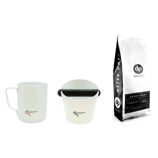 Rancilio Silvia 2025 V6 + Varia VS3 Coffee Grinder Gen 2 + 1kg After Dark Blend + Precision Accessories - Australia - Di Pacci
