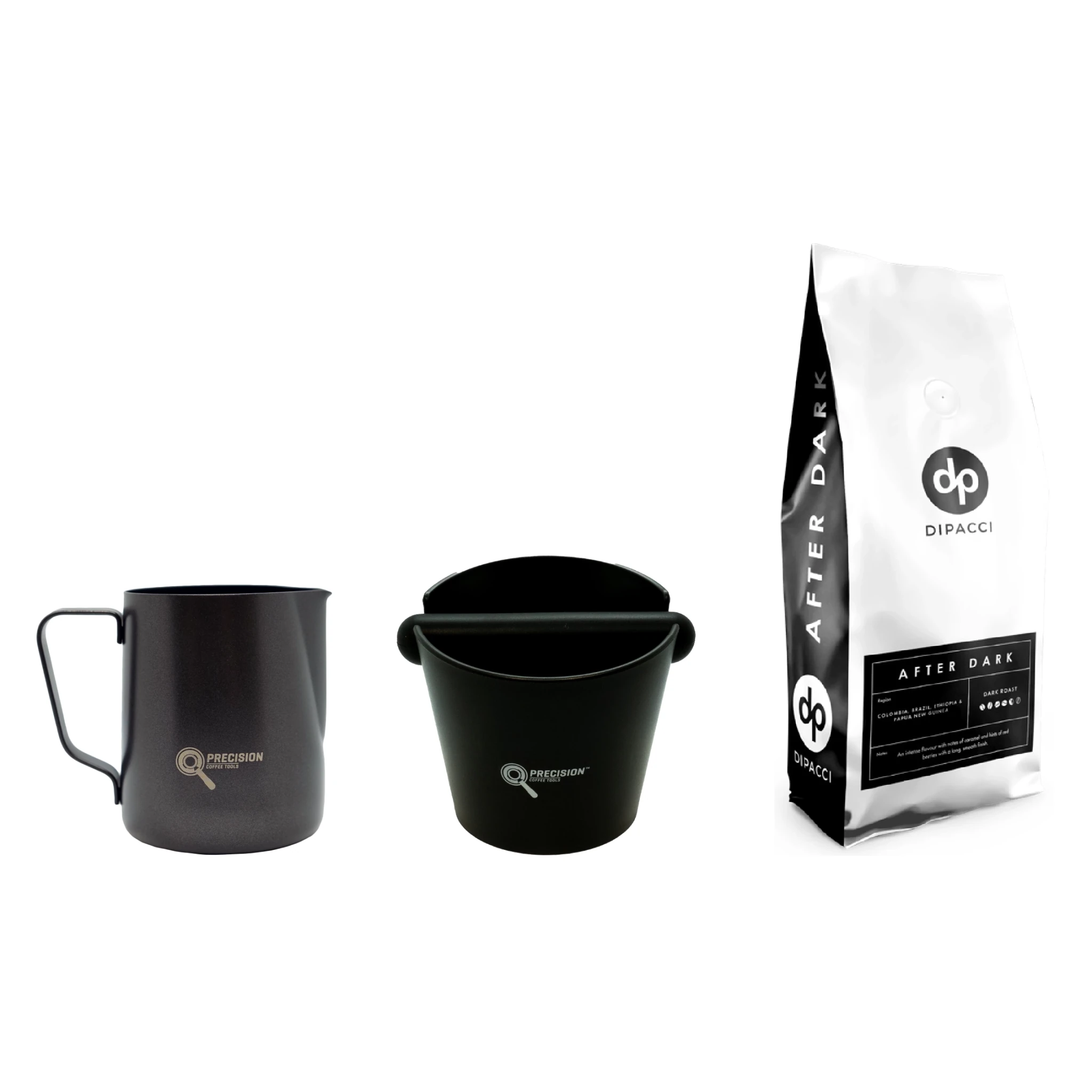 Rancilio Silvia 2025 V6 + Varia VS3 Coffee Grinder Gen 2 + 1kg After Dark Blend + Precision Accessories - Australia - Di Pacci