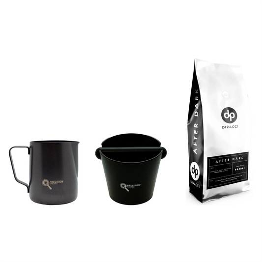 Rancilio Silvia 2025 V6 + Varia VS3 Coffee Grinder Gen 2 + 1kg After Dark Blend + Precision Accessories - Australia - Di Pacci