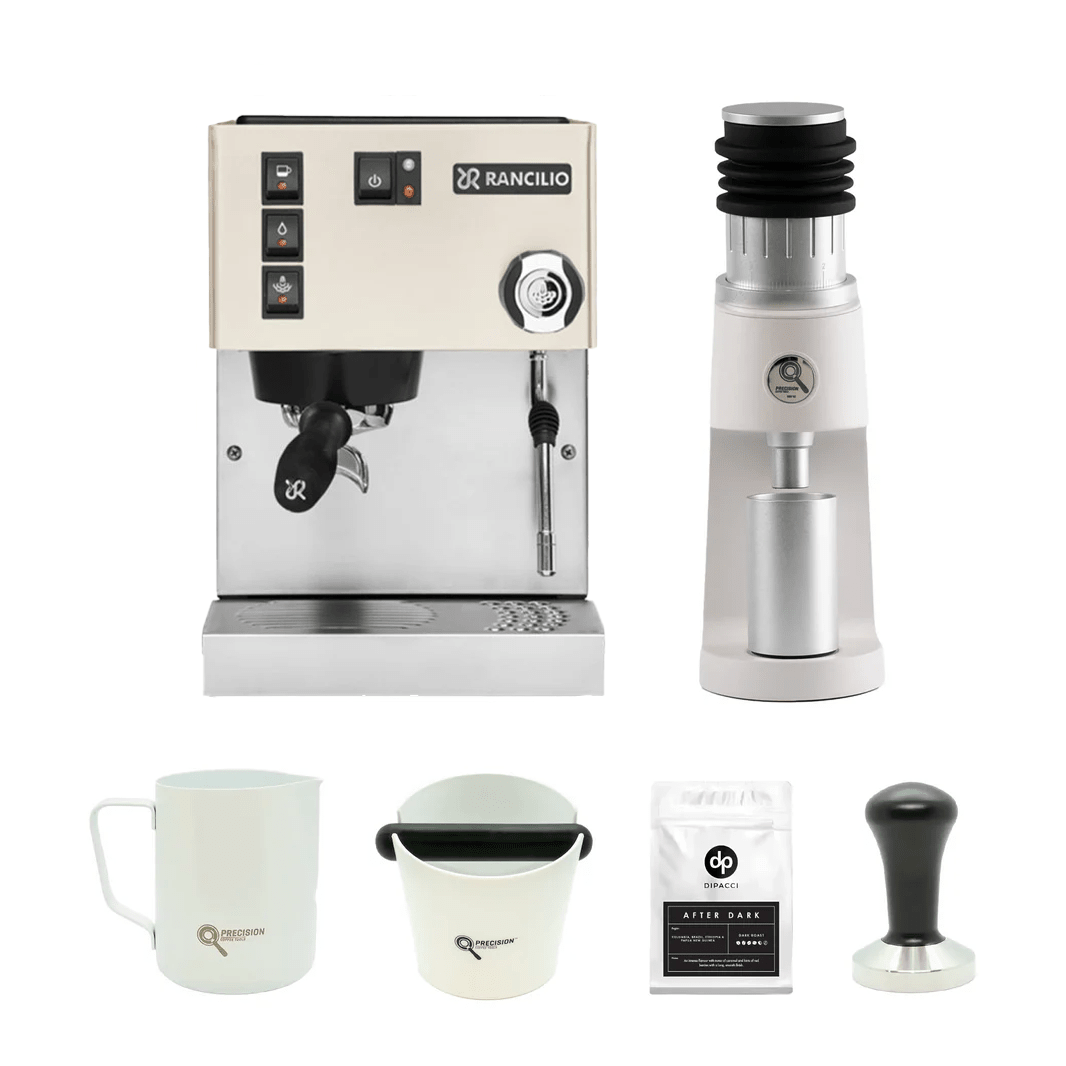 Rancilio Silvia V6 E + Precision GS0 V2 Grinder Package - Australia - Di Pacci