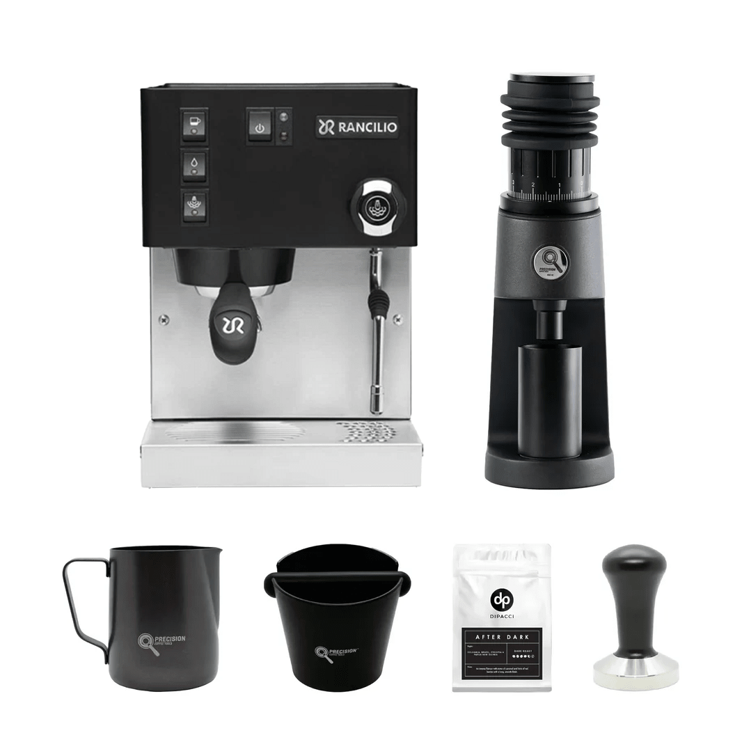 Rancilio Silvia V6 E + Precision GS0 V2 Grinder Package - Australia - Di Pacci
