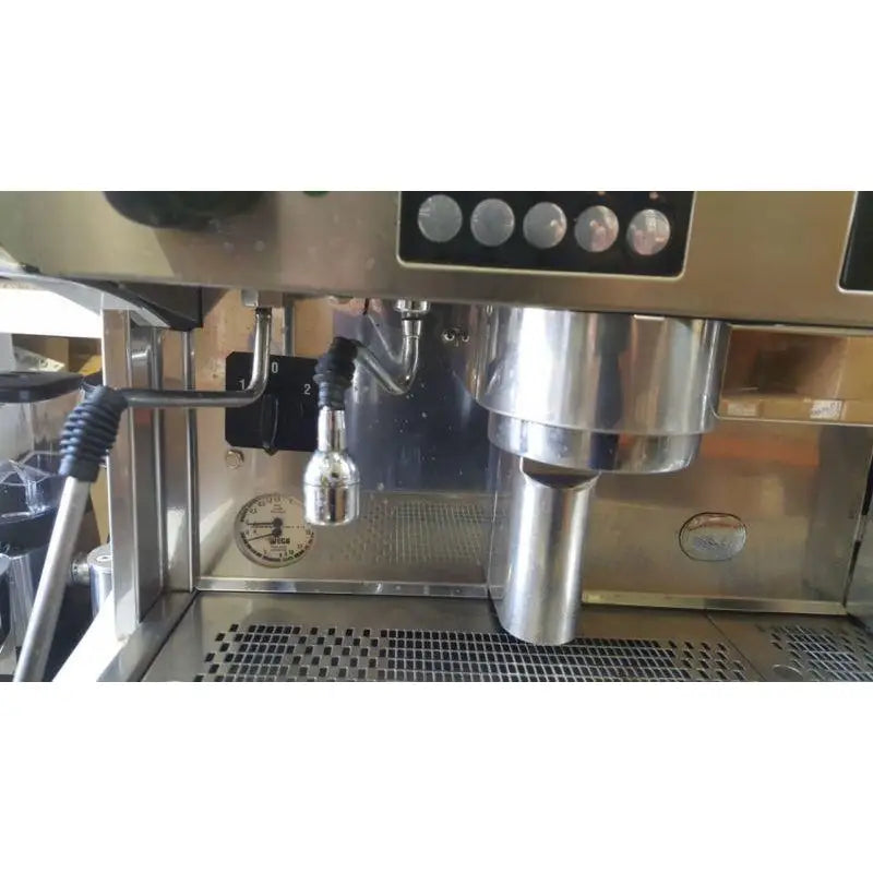 Re-furbished 2 Group Wega Polaris In White Commercial Coffee