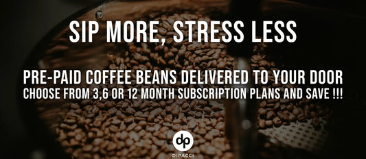 Prepaid coffee blend subscription
