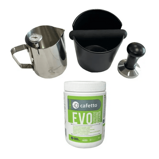 Rocket Appartamento TCA White Coffee Machine & White Mahlkonig x54 Bundle (Includes Free Precision Starter Pack & 250g Elements Blend) - Australia - Di Pacci