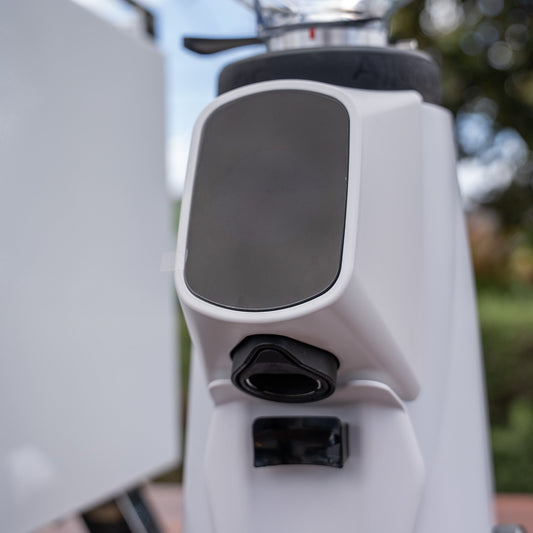 Rocket R Cinquantotto (R58) Coffee Machine + Fiorenzato All Ground Grinder Package In White - Australia - Di Pacci