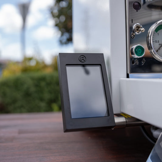 Rocket R Cinquantotto (R58) Coffee Machine + Fiorenzato All Ground Grinder Package In White - Australia - Di Pacci