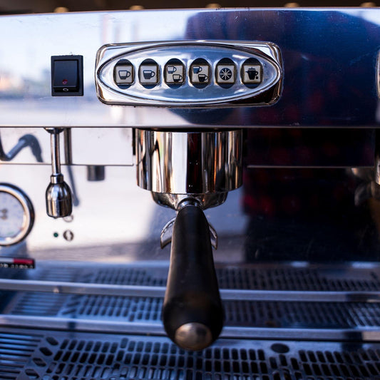 Pre-Loved SAB 2 Group High Cup Commercial Coffee Machine 15 Amp