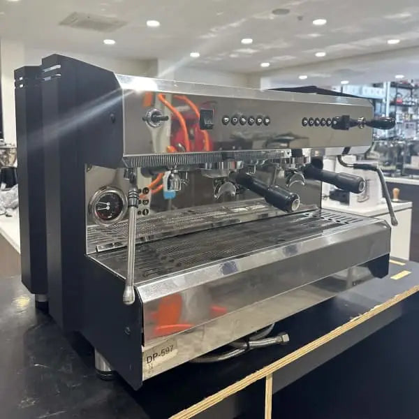 Serviced 2 Group Tall Cup Italian As New Commercial Coffee