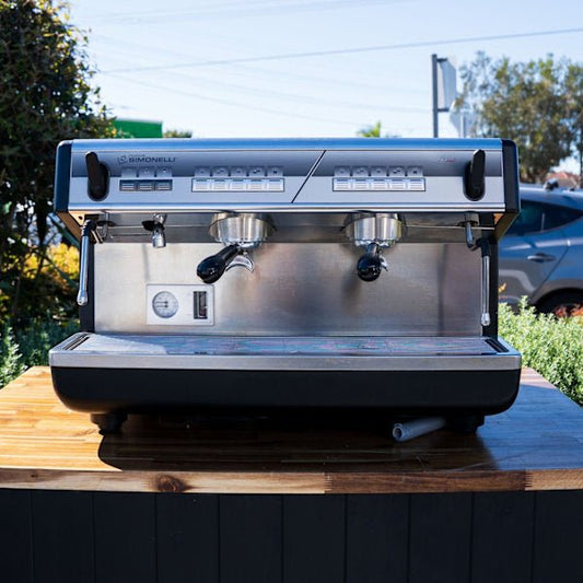 Simonelli Appia – 2 Group High Cup – 15 Amp with Built - In Pump - Australia - Di Pacci