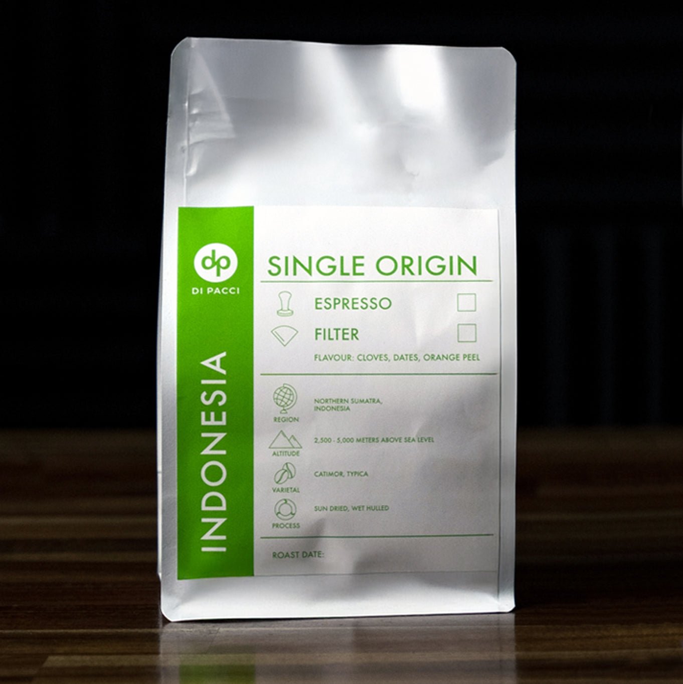 Single Origin INDONESIA Coffee - Australia - Di Pacci