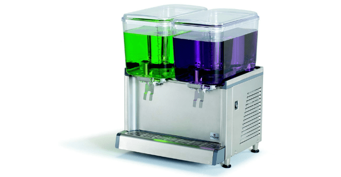 SPM Crathco 2x18L Chilled Beverage Dispenser CS - 2D 22 - Australia - Di Pacci