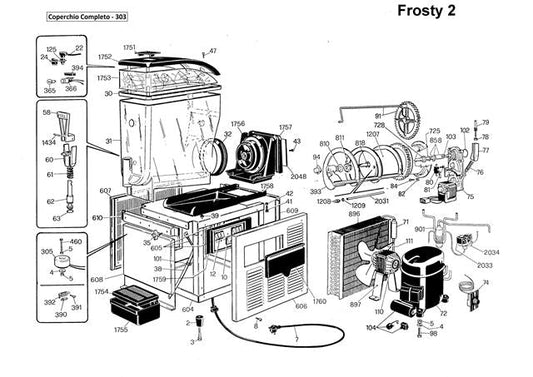 SPM Frosty 12L Slushie Machine - Australia - Di Pacci