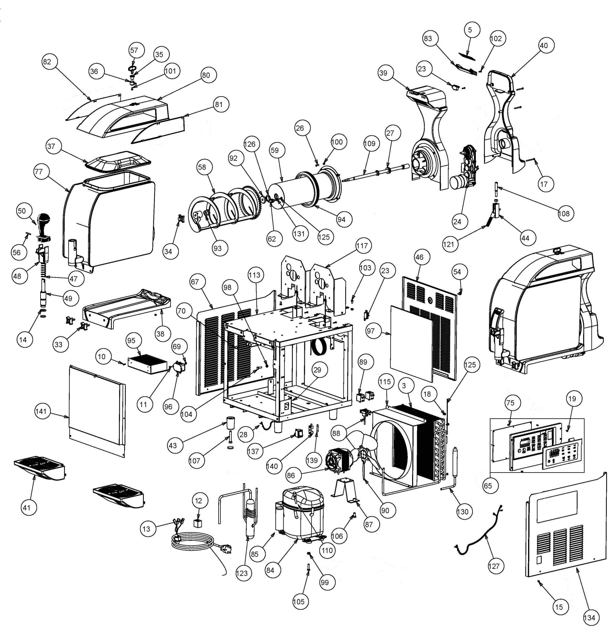 SPM I - Pro 11L Advanced Slushie Machine - Australia - Di Pacci