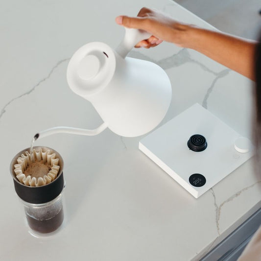 Stagg EKG Pro Electric Kettle - Matte White - Australia - Di Pacci