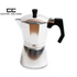 Stove Top Coffee Culture 9 Cup - Silver