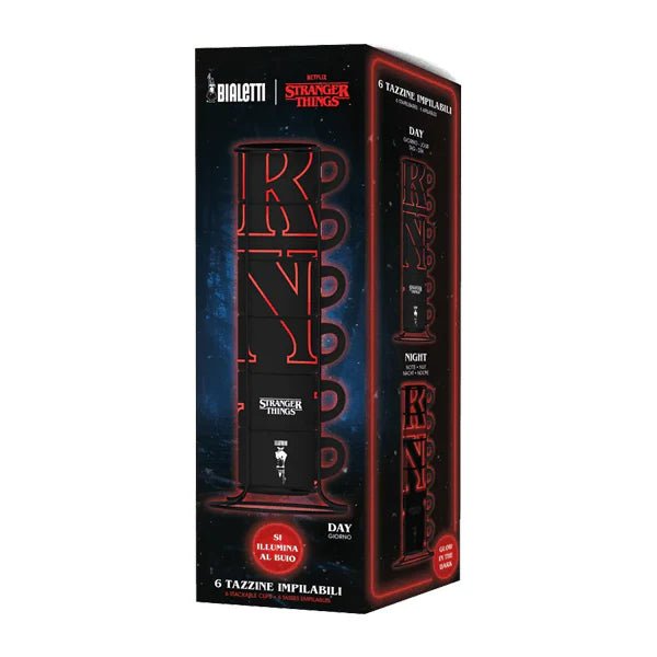 STRANGER THINGS STACKABLE CUPS SET OF 6 - Australia - Di Pacci