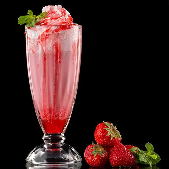 Strawberry Milkshake Flavoured Topping - Trisco Foods - ALL