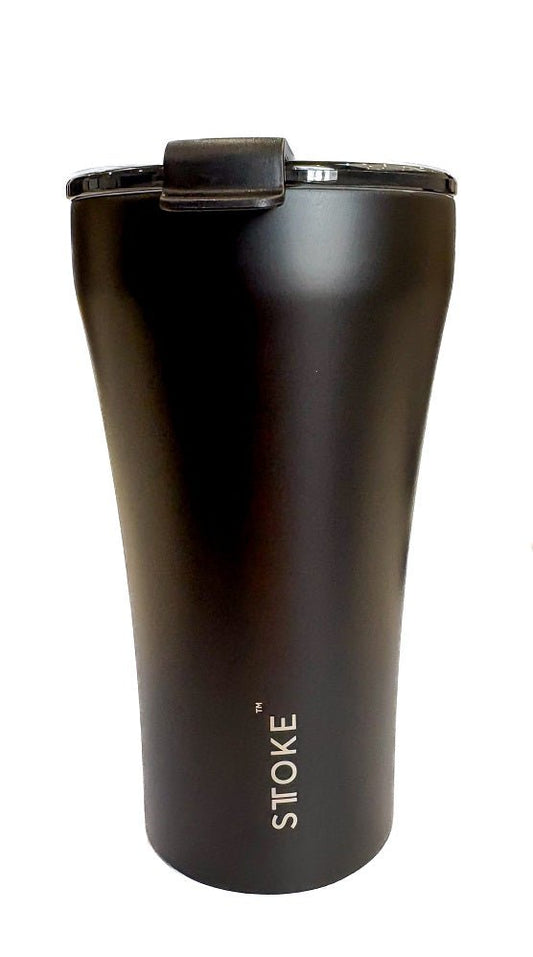 Sttoke 16oz Classic Series Reusable Cup - Luxe Black - Australia - Di Pacci