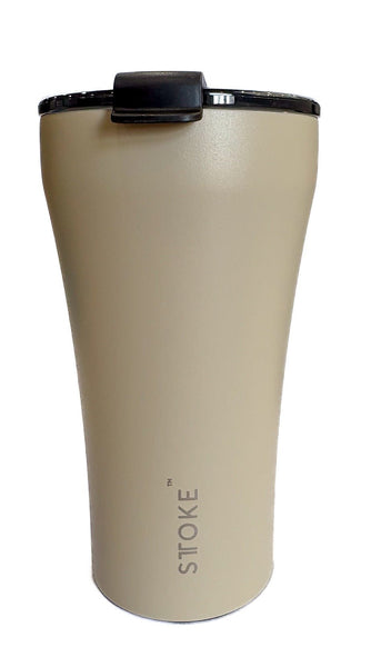 Sttoke Ceramic Reusable Cup 12 - Mousse Taupe - Australia - Di Pacci