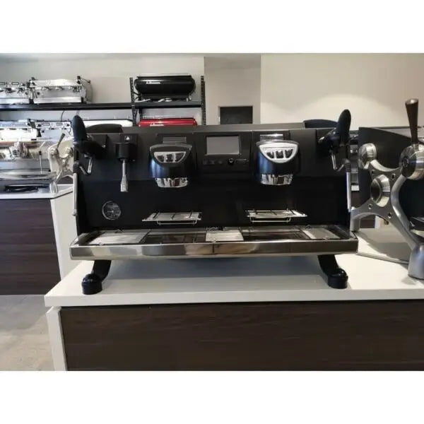 Stunning 2 Group Black Eagle Gravermetric Commercial Coffee