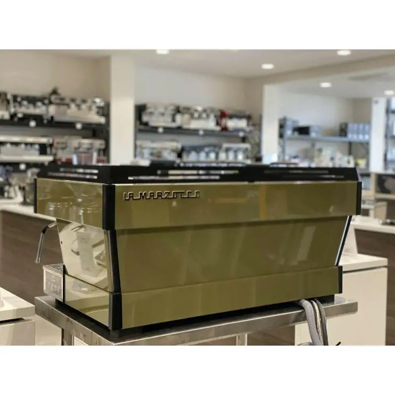 Stunning Army Green La Marzocco PB Commercial Coffee Machine